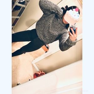 Grey Turtleneck sweater